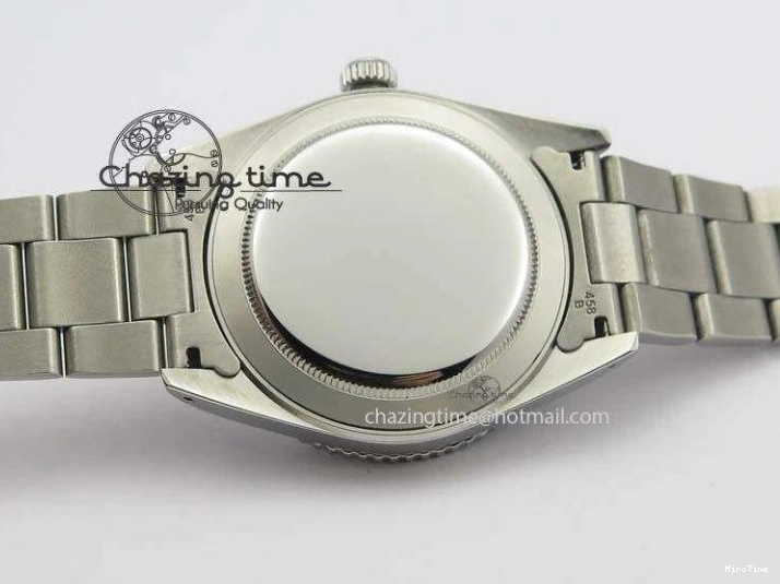 MiroTime 0421 ComfortFit Vintage 1680 Submariner No Date SS White Dial On SS Bracelet A 3855